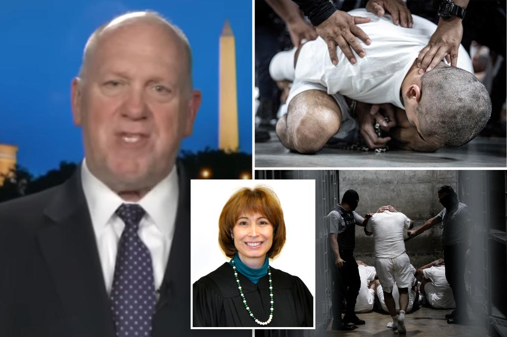 Tom Homan slams ‘radical’ Obama-appointed judge who claimed ‘Nazis got better treatment’ after Tren de Aragua members deported