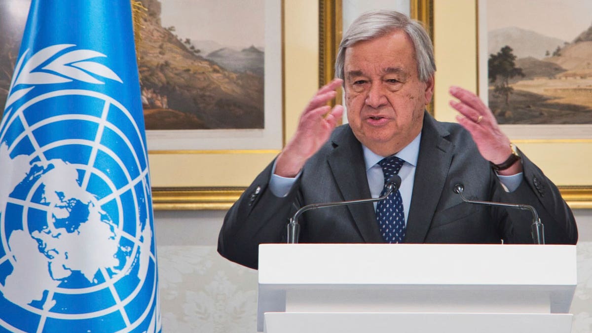 United Nations Secretary-General Antonio Guterres