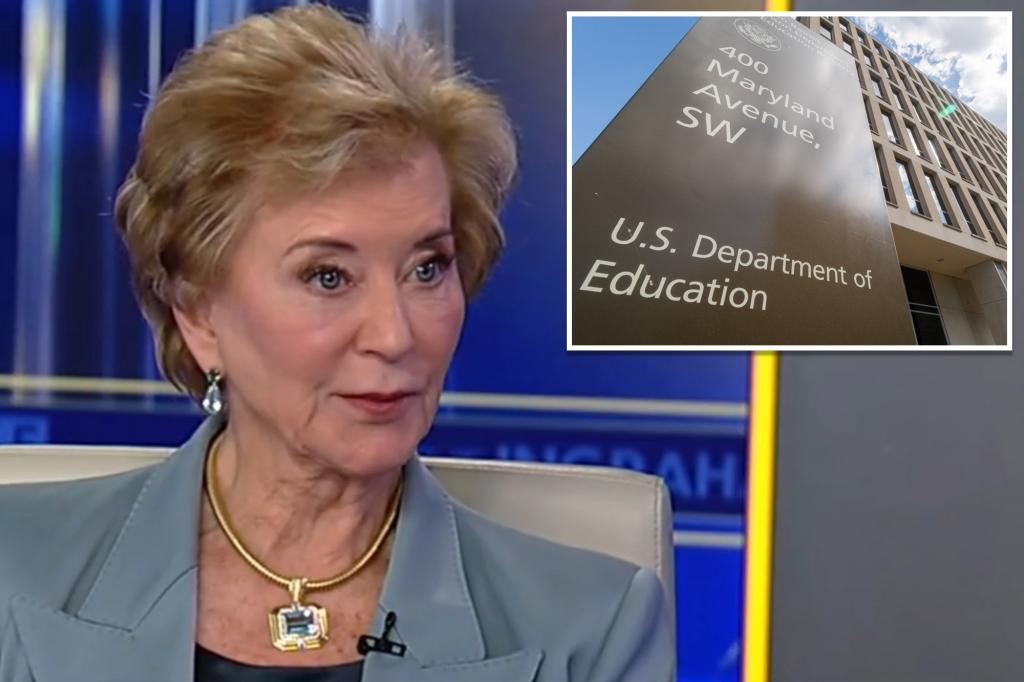 Education Secretary Linda McMahon says mass layoffs are ‘first step’ toward eliminating agency: ‘We’re not taking away education’