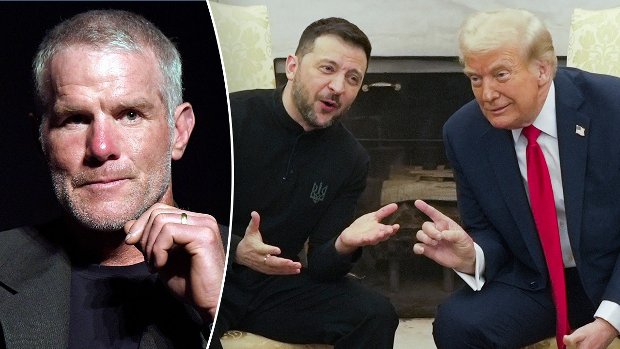 Brett Favre calls Zelenskyy’s White House interaction with Trump ‘unreal,’ igniting heated online debate