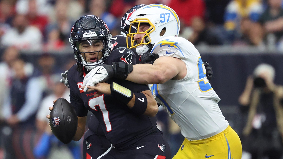 Joey Bosa sacks CJ Stroud