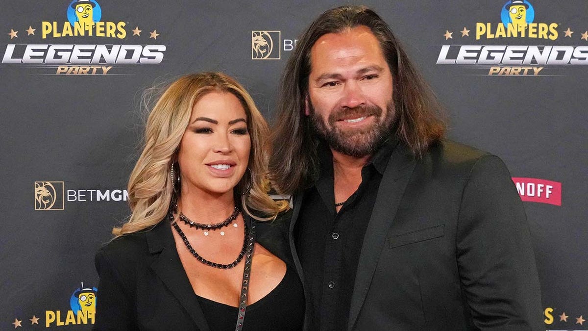 Johnny Damon and his wife