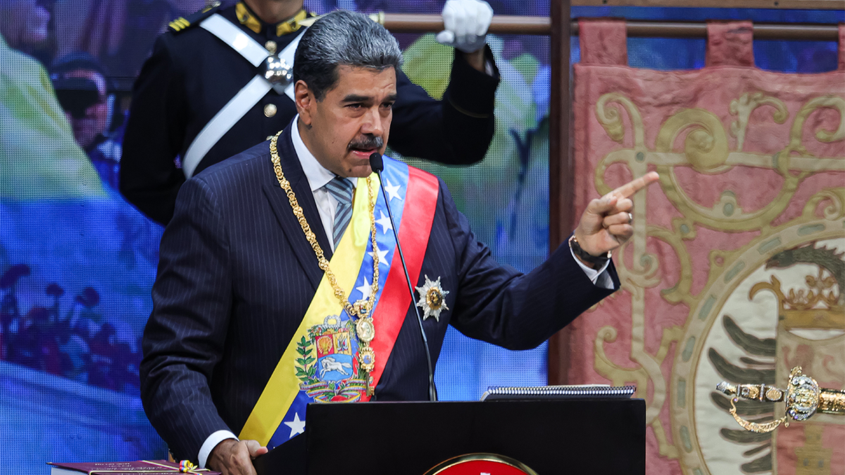 Nicolas Maduro closeup shot