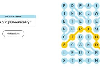 The Answer for the NYT Strands One-Year Anniversary Puzzle Is an Inside Joke