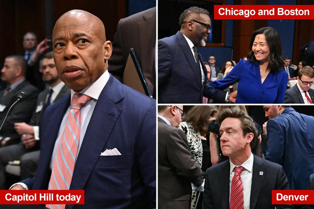 Mayor Adams set to be grilled by Congress with three other sanctuary city leaders on controversial immigration laws