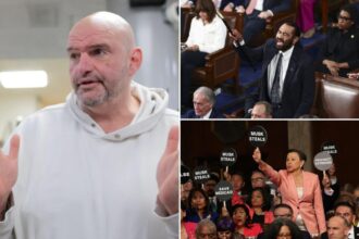 Sen. Fetterman calls out Democrats’ ‘unhinged petulance’ after Trump speech