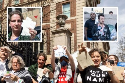 Columbia U. grads tear up diplomas to protest school, Mahmoud Khalil arrest: ‘I’m not a proud alumni at all’
