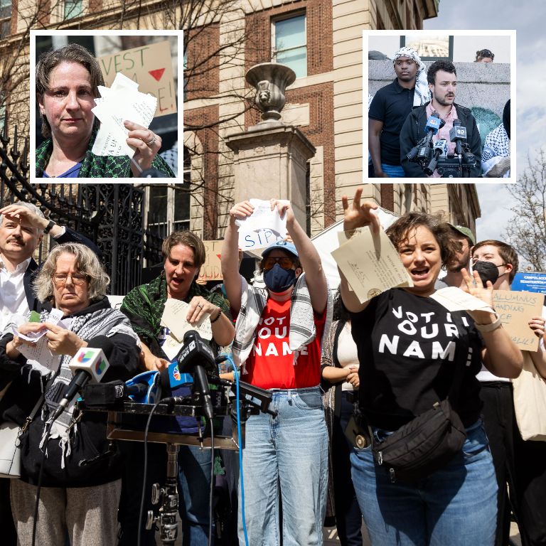 Columbia U. grads tear up diplomas to protest school, Mahmoud Khalil arrest: ‘I’m not a proud alumni at all’