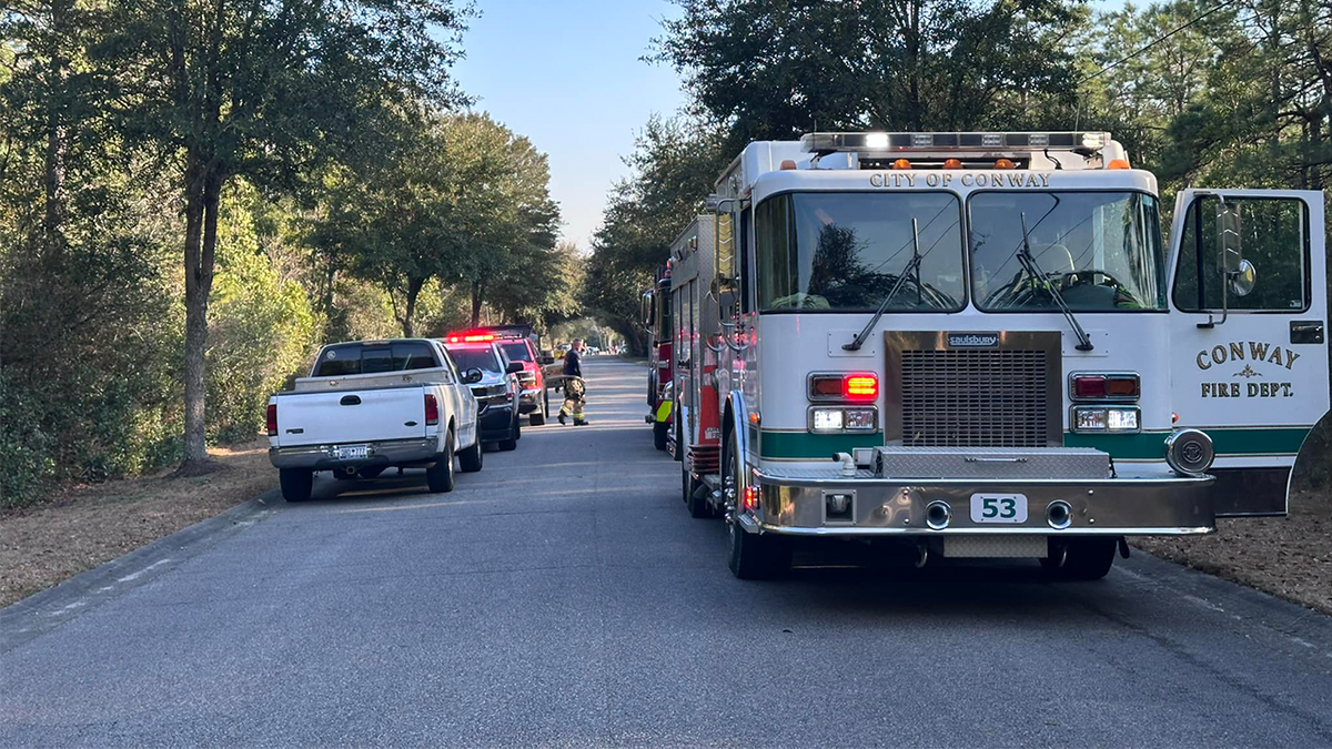 Fire truck in South Carolina