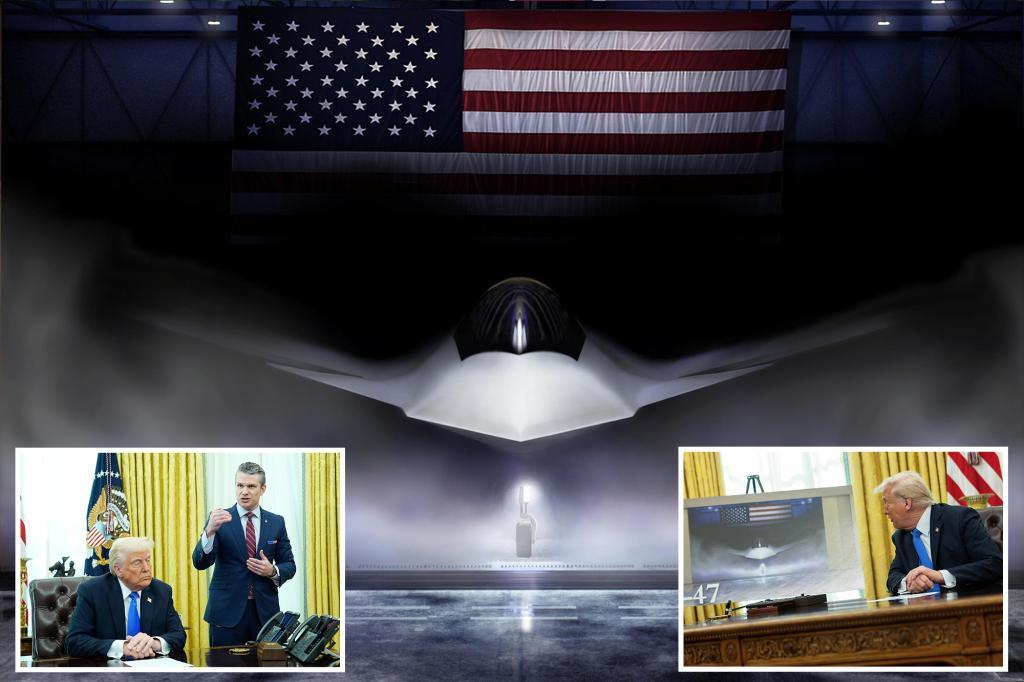 US unveils sixth-generation fighter jet — whose name is an homage to Trump