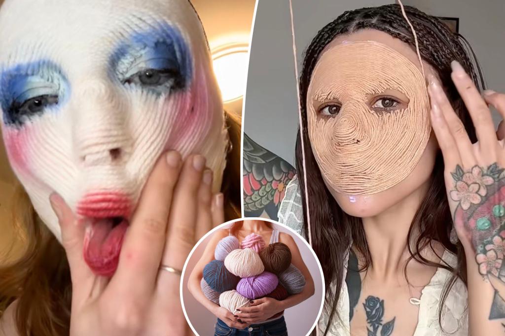 Bizarre ‘yarn makeup’ trend will give you nightmares: ‘Say hello to your new sleep paralysis demon’ 