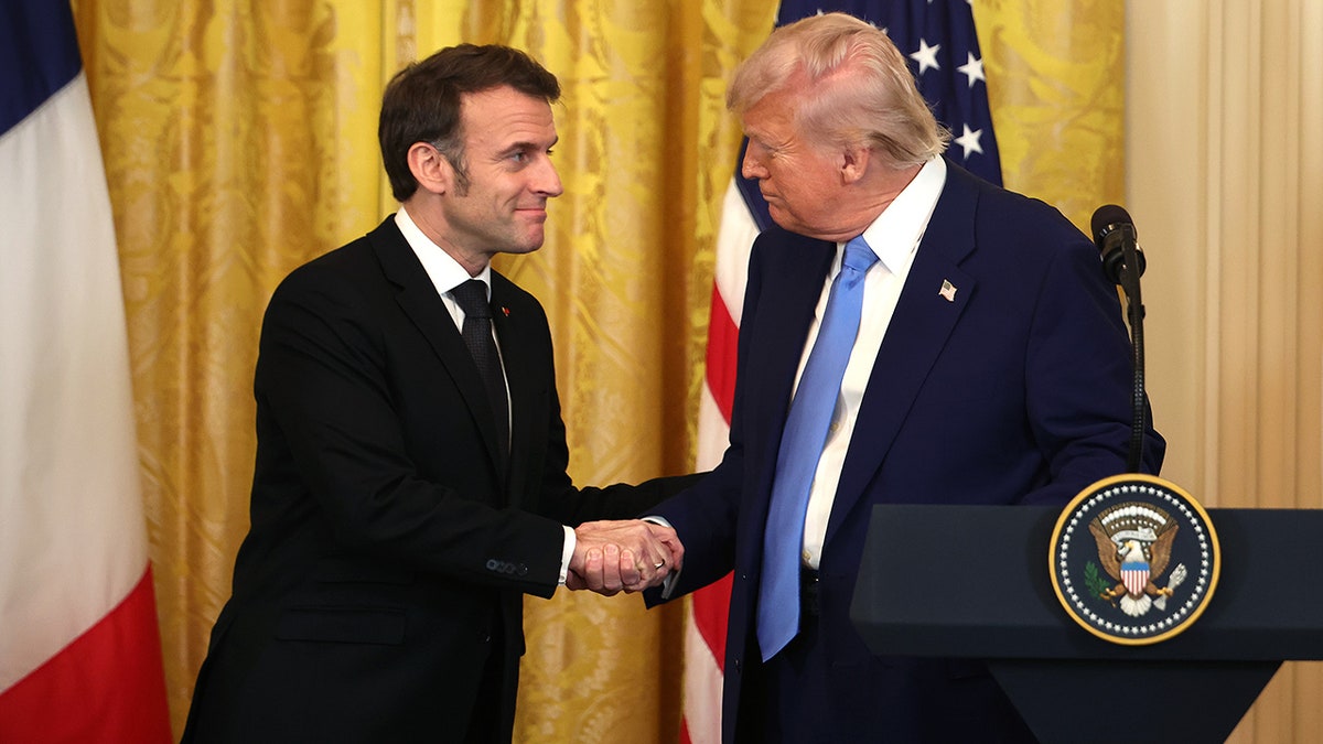 Trump and Macron