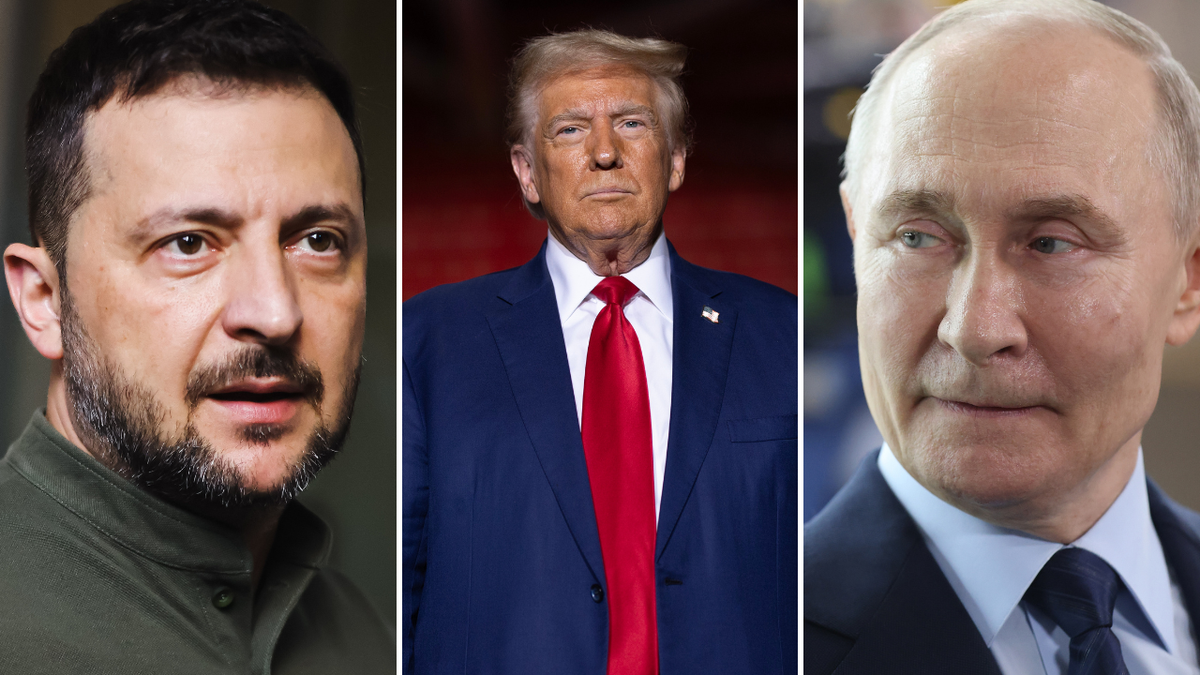 trump, putin and zelenskyy