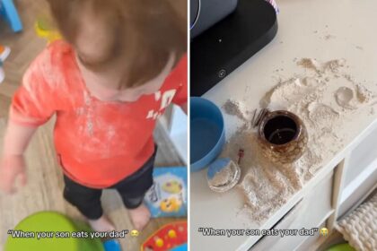 Mom ‘mortified’ when toddler eats cremated grandfather’s ashes: ‘I’m still trying to process it’