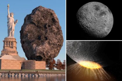 ‘City-killer’ asteroid now on crash course toward the moon after Earth likely to dodge a direct hit