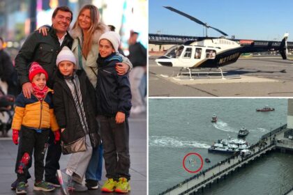 NYC helicopter that plunged into Hudson River had mechanical issue months before fatal wreck