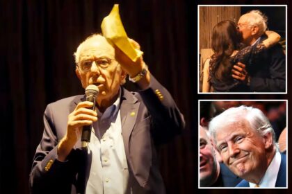 Sen. Bernie Sanders delivers ranting speech at Coachella festival as Trump thrills UFC crowd in Florida