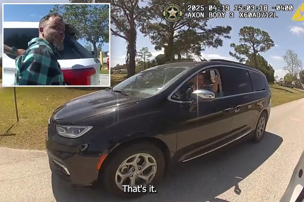 Florida man offers police booze during car chase: ‘Don’t know if he was expecting us to just say ‘cheers”