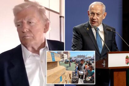 Trump says he told Netanyahu ‘we’ve got to be good to Gaza’ and allow more aid