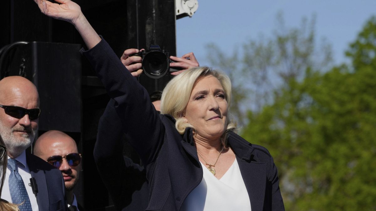 Le Pen slams embezzlement conviction as a ‘witch hunt’ in Paris rally