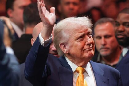 Trump says ‘legendary’ crowd reaction at UFC 314 shows the administration is ‘doing a good job’
