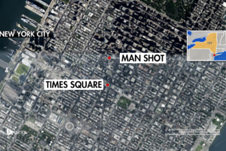 Times Square food cart vendor shot after dispute with group of young people