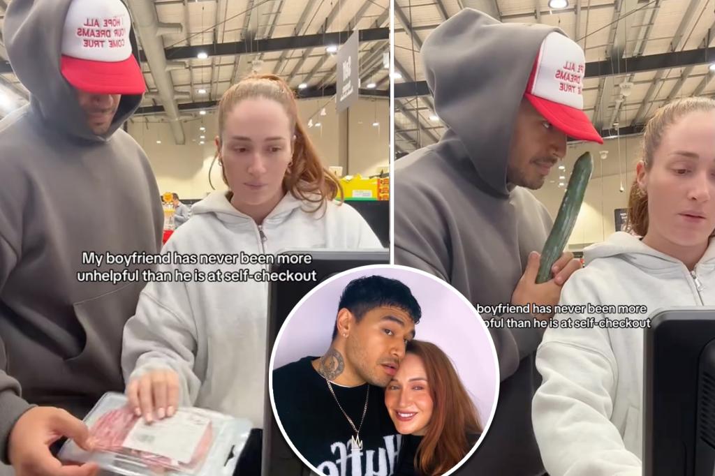 Woman defends ‘unhelpful’ boyfriend after supermarket video goes viral: ‘Wasn’t that deep’