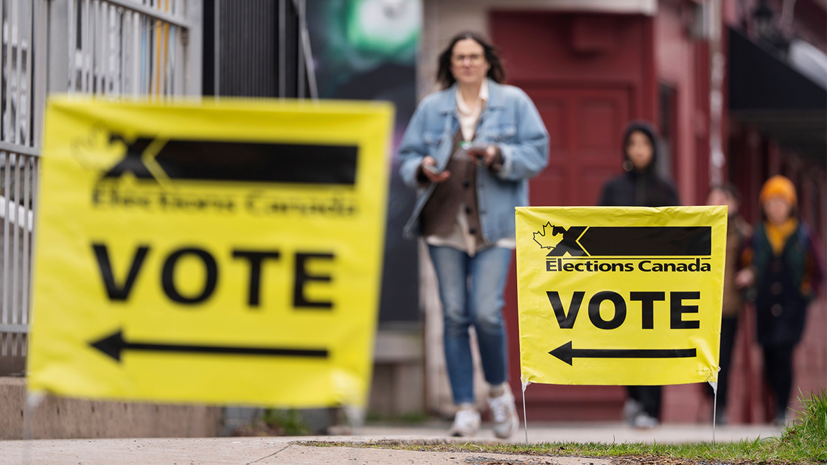 Voting signs