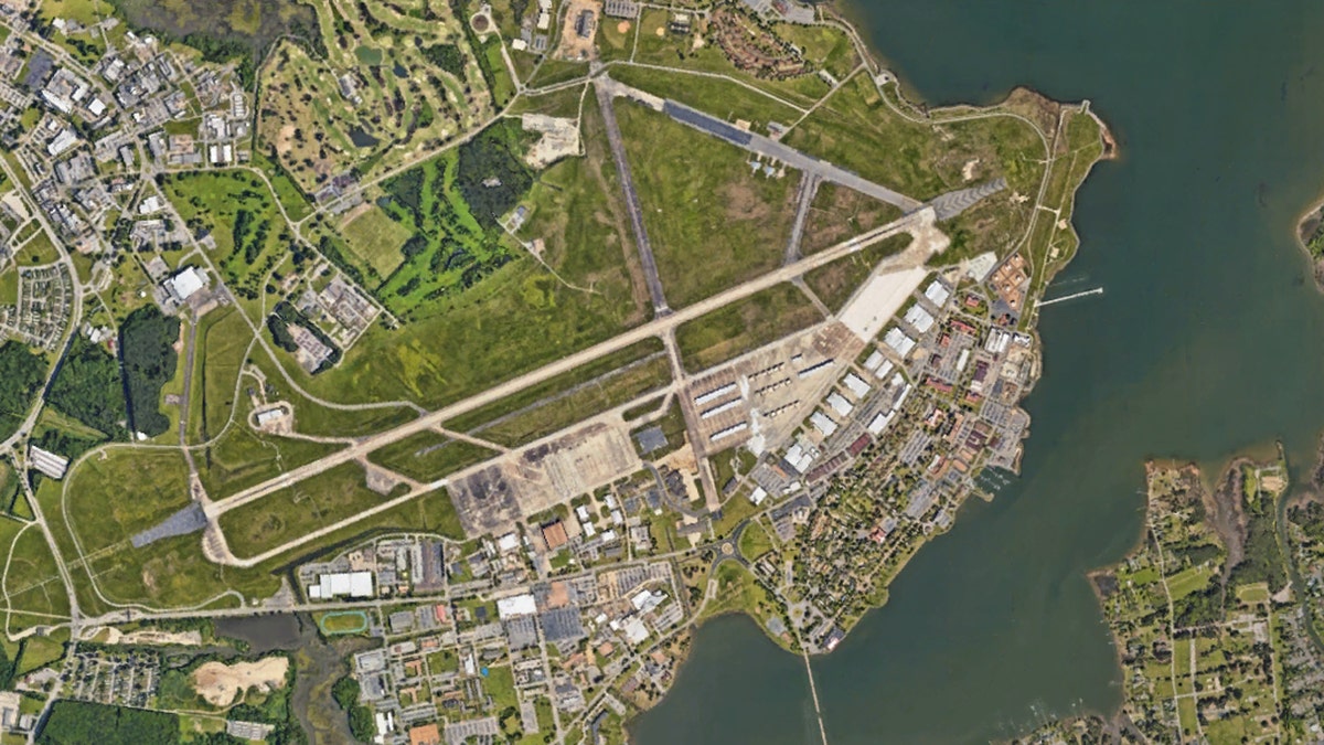 Langley AFB satellite shot