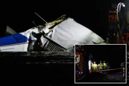 Plane crashes into Nebraska river, killing 3 on board