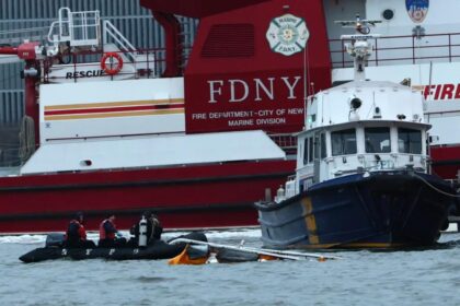 Doomed Hudson River helicopter was once featured in video touting safety record — as beleaguered company says it’s not operating until further notice