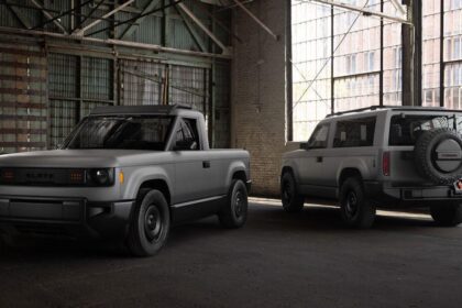 This ,000 Electric Slate Truck Transforms Into an SUV