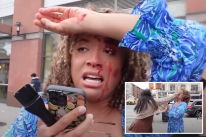 Pro-life activist punched in the face during NYC street interview about abortion