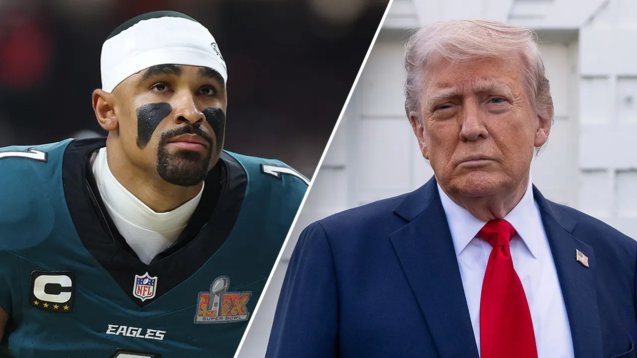 Jalen Hurts mum on plans to visit White House for Eagles’ Super Bowl celebration