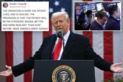 Trump boasts sweeping tariffs will make US ‘far stronger’ as markets reel: ‘The operation is over!’