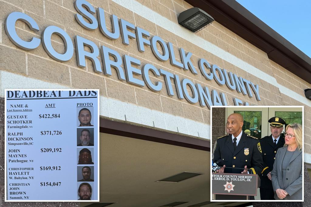 Here are the 10 worst deadbeat dads in Suffolk County — and what the sheriff wants for Mother’s Day