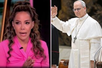Sunny Hostin changes tune on Pope Leo XIV after learning of Haitian roots, declares ‘we have a black pope’