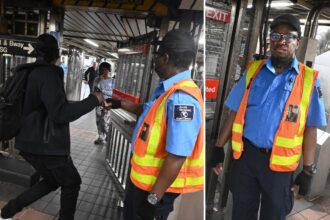 Exclusive | 0-an-hour subway guards are holding doors open for fare beaters, sleeping on the job