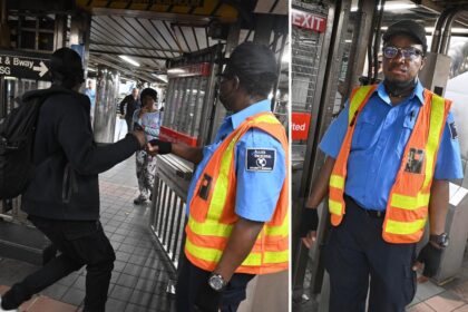 Exclusive | 0-an-hour subway guards are holding doors open for fare beaters, sleeping on the job