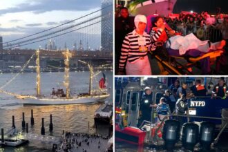 Night of joy for friends of Mexican Navy ship crew turns into tragedy as vessel strikes Brooklyn Bridge: ‘We were very scared’