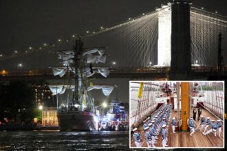 Mexican Navy tall ship that struck Brooklyn Bridge was on annual transcontinental journey to finish cadet training
