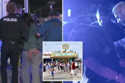 73 arrested — including 21 kids — during Memorial Day weekend mayhem that closed popular Jersey Shore boardwalk