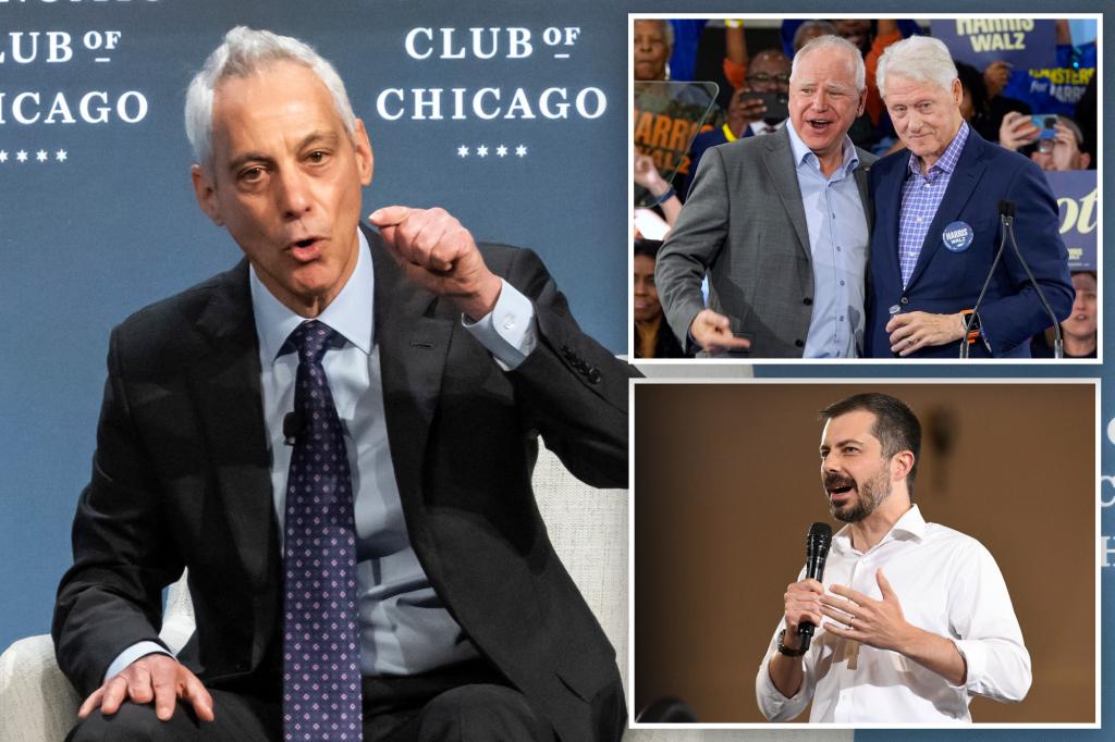 Rahm Emanuel says ‘toxic’ Democratic Party needs rebrand as he appears to tease 2028 presidential bid