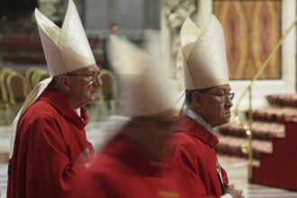 Disinformation, conspiracy theories circulate as papal conclave begins