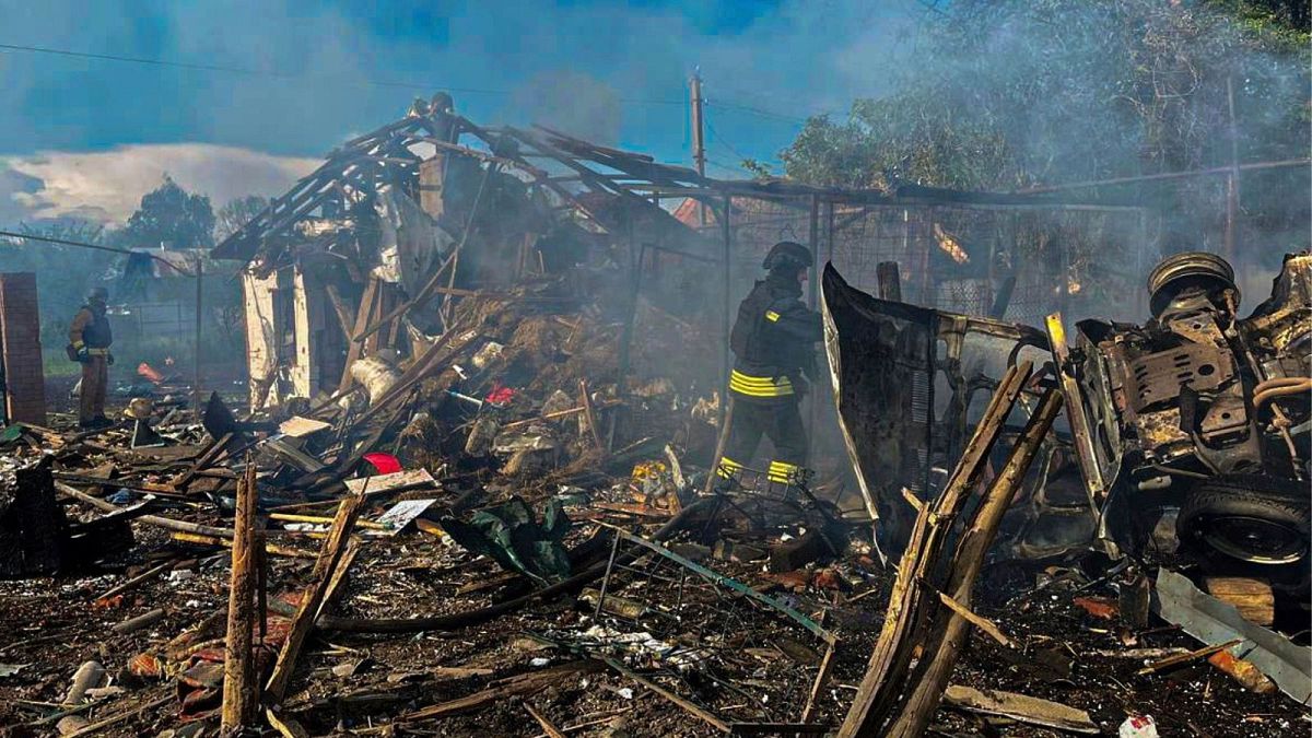 Three killed in Russian overnight drone strikes on Ukraine