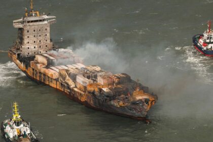 Russian cargo captain pleads not guilty in North Sea tanker collision