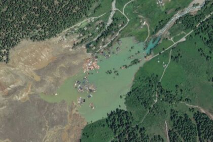 Swiss villages on flood alert after glacier collapse buries Blatten