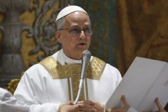 Pope Leo XIV holds his first mass in the Sistine Chapel