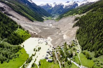 Search suspended for missing man after landslide buries Swiss village