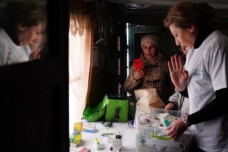 A mobile clinic brings vital care to Ukraine’s liberated communities